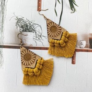 Sunflower Earrings